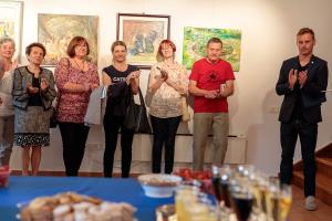 Otvoritev razstave Izidorja Vrhovnika in Jožeta Valenčiča 3